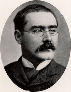 Rudyard Kipling (1865-1936) englischer Journalist, Romanautor und Dichter