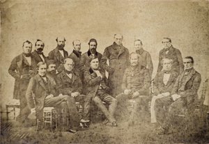 Der Kongress von Paris war eine Friedenskonferenz, die 1856 in Paris, Frankreich, zwischen Vertretern der Großmächte Europas stattfand, um nach dem fast dreijährigen Krimkrieg Frieden zu schließen - Krimkrieg (1853-1856): Legaten, die einzelne Mächte vertr
