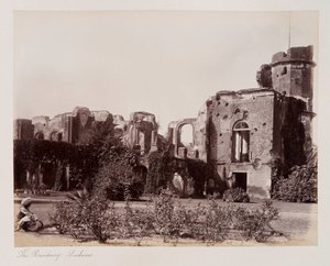Die Residenz Lucknow, ca. 1885 von Unknown photographer