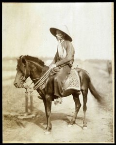 Vietnamesischer Reiter, Ende des 19. Jahrhunderts von Unknown photographer