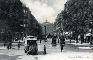 Ansicht der Avenue de l