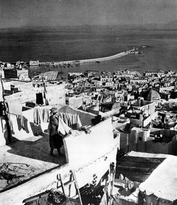 Ansicht des Hafens und der Stadt Algier, undatiert von Unknown photographer