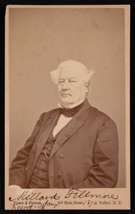 Porträt von Millard Fillmore 1800-1874, 4. Januar 1870 von Upson and Simson
