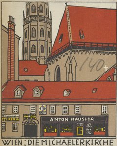 Wien: Michaelerkirche, 1908