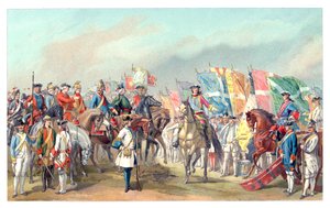 Kostüme der französischen Armee, 1885
