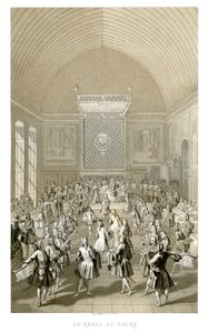 Das Krönungsmahl, 1715, 1885