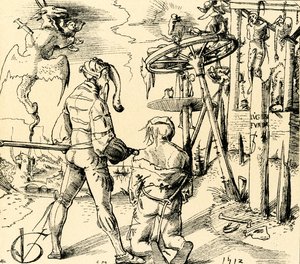 Das hohe Gericht von Urs (1485-1528) Graf