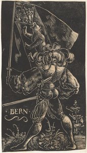 Fahnenträger des Kantons Bern von Urs Graf