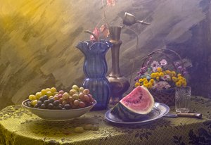Reiche Früchte und Blüten von UstinaGreen