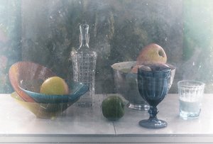 Knackige Äpfel und Glas von UstinaGreen