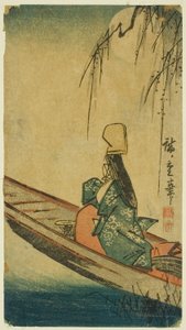 Asazuma-Boot von Utagawa Hiroshige