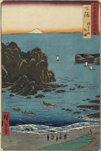 Cho_shi-Strand am offenen Meer, Shimo_sa-Provinz, August 1853