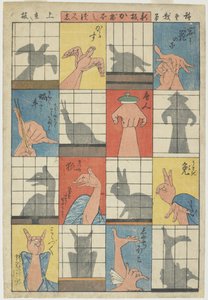 Acht Schattenfiguren, c.1842