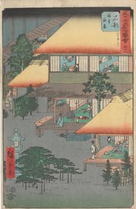 Berühmte Ansichten der dreiundfünfzig Stationen von Utagawa Hiroshige