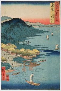 Provinz Hitachi: Kashima-Großschrein, aus der Serie 