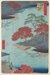 Im Akiba-Schrein in Ukeji von Utagawa Hiroshige