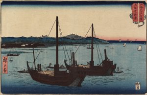 Kisarazu in der Provinz Kazusa, Juli 1858