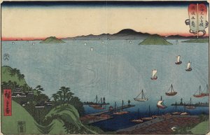 Marugame in der Provinz Sanuki, August 1858