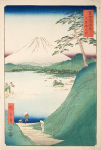 Misaka-Pass in der Provinz Kai, aus der Serie "Sechsunddreißig Ansichten des Berges Fuji"