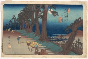 Mochizuki-Station von Utagawa Hiroshige