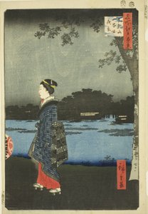 Nachtansicht des Matsuchi-Hügels und des San