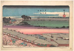 Shin Yoshiwara von Utagawa Hiroshige