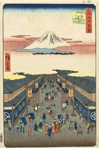 Surugachō von Utagawa Hiroshige