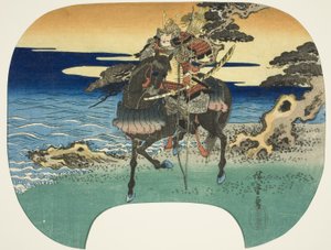 Krieger zu Pferd von Utagawa Hiroshige