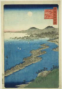 Amanohashidate in der Provinz Tango (Tango Amanohashidate), aus der Serie "Hundert berühmte Ansichten in den verschiedenen Provinzen (Shokoku meisho hyakkei)"