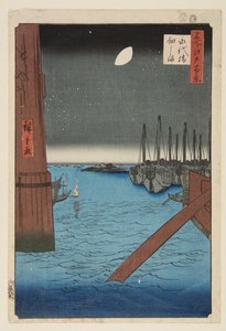 Tsukudajima von der Eitai-Brücke