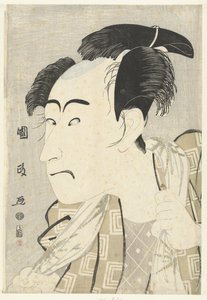 Büste von Ichikawa Danjuro VI von Utagawa Kunimasa