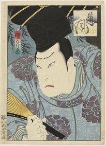 Arashi Rikan III als Tôfû von Utagawa Kunimasu