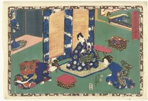 Kapitel 21 (Getreue Abbildungen des Schillernden Prinzen) von Utagawa Kunisada (I)