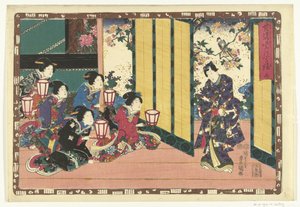Kapitel 9 Getreue Abbildungen des Glänzenden Prinzen von Utagawa Kunisada (I)