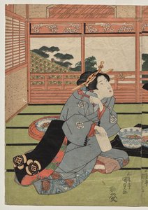 Ansicht des großen neuen Raums in Sakurai