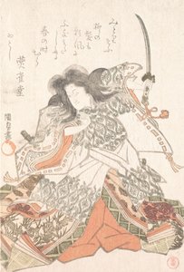 Schauspieler als Tokihira von Utagawa Kunisada