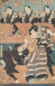 Album mit dreißig Schauspieler-Drucken von Utagawa Kunisada
