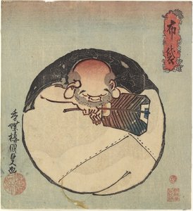 Hotei Gott, ca. 1830-1844