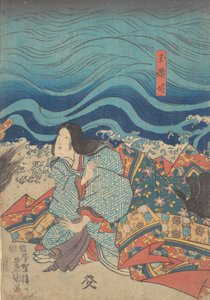 Druck von Utagawa Kunisada