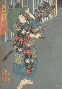 Druck, 19. Jahrhundert von Utagawa Kunisada