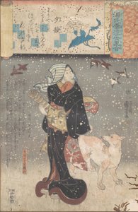 Abendgesichter, ca. 1845-46 von Utagawa Kuniyoshi