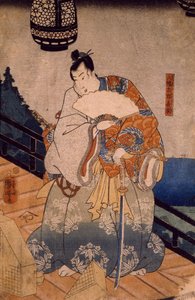 Hachiman Taro Yoshiie von Utagawa Kuniyoshi