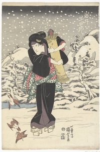 Iwai Hanshiro V von Utagawa Kuniyoshi