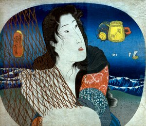 Juwel der Küste (Nagisa no tama), um 1836 von Utagawa Kuniyoshi