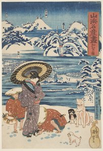 Kaga: Yuki von Utagawa Kuniyoshi