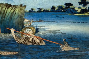 Bild des Miyato-Flusses von Utagawa Kuniyoshi