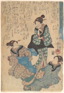 Druck von Utagawa Kuniyoshi