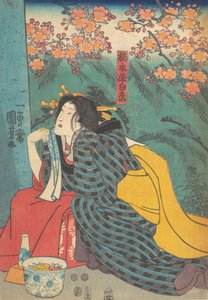 Druck, 19. Jahrhundert von Utagawa Kuniyoshi