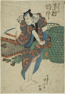 Der Schauspieler Sawamura Tossho als Yoemon von Utagawa Kuniyoshi