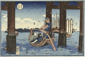 Tsukuda-Insel von Utagawa Kuniyoshi